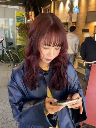 ロング benji 登戸所属・竹内 菜々子のヘアスタイル