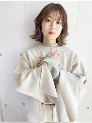 カラー ✨髪質改善カラー特化 ✨河本玲奈✨のヘアスタイル