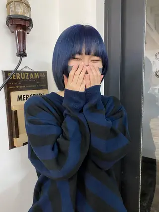 ショート カラー ハイトーンカラー ⭐️NAZUNAのヘアスタイル