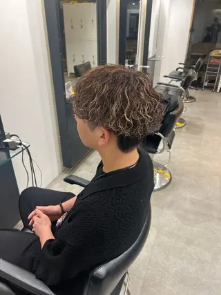 カラー パーマ メンズ fifth神宮前 HIN★T★のヘアスタイル