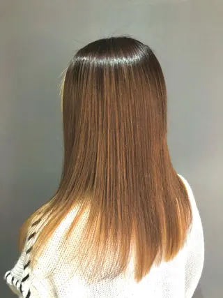 ロング カラー LINKIE リンキーのヘアスタイル