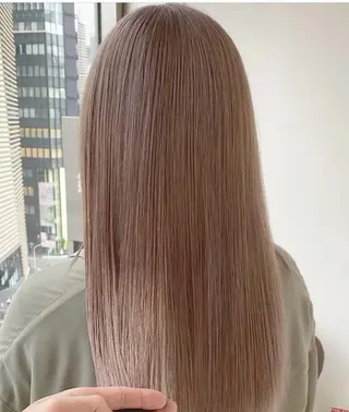 セミロング カラー 銀座店長🌟 片山雄太のヘアスタイル