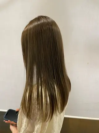 セミロング カラー ヘアアレンジ 🌿艶髪・透明感🌿 TATSUKIのヘアスタイル
