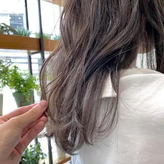 セミロング カラー ヘアアレンジ tane.所属・【ダメージレス施術】 【透明感】北村 拓也のヘアスタイル