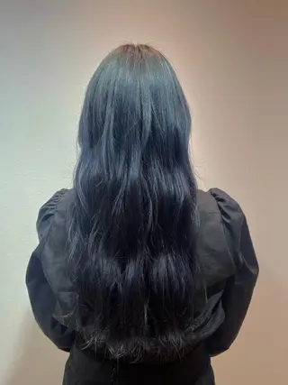 ロング カラー 韓国/顔周りカット /キム チョウヒのヘアスタイル