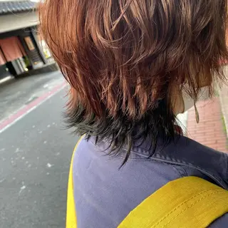 ショート カラー Legami 熊本(レガーミ)所属・清村 和音のヘアスタイル