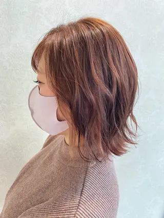 ショート カラー mori by little所属・デザインカラー✨新倉 佑奈のヘアスタイル