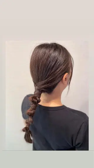 ロング 加藤 優衣の眉毛・アイブロウイメージ