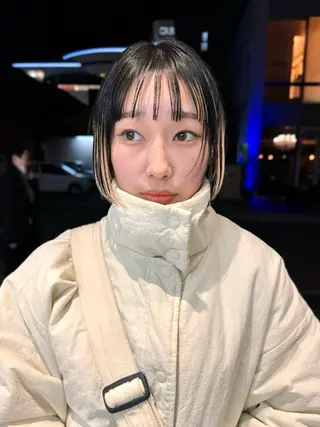 ショート カラー ブリーチ/似合わせ Kaito🦕/栄のヘアスタイル