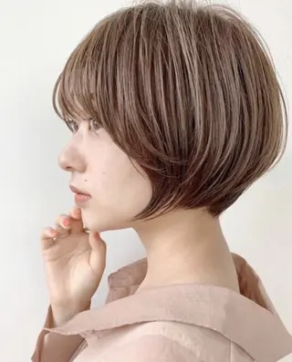ショート 吉祥寺/ショート/ 小顔カット/トナミのヘアスタイル