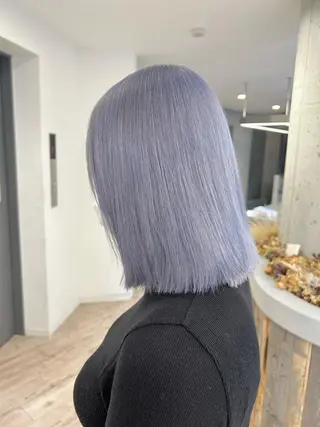 ショート カラー ハイトーン特化サロン 🍑momo🍑のヘアスタイル