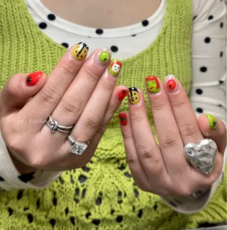 ネイル if Hair＆Nail Salon所属・IKA /海外ネイル /個性派/ワンホンのネイルデザイン