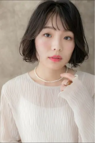 ショート くびれ&切りっぱボブ 得意👍佐藤歩のヘアスタイル