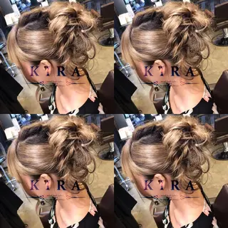 カラー ヘアアレンジ KIRA スズキ タクヤ/店長のヘアスタイル