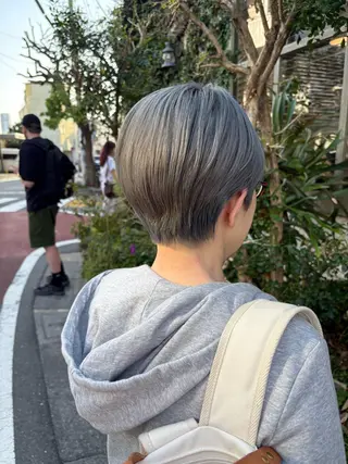 ショート 似合わせカット‪// 鶴我万唯華のヘアスタイル