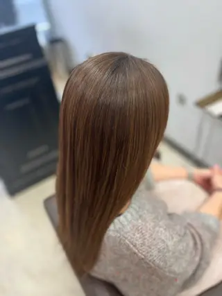 ロング カラー Crescere所属・小島 凜のヘアスタイル