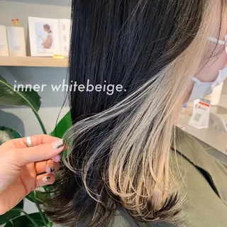 セミロング カラー RINA🧤 デザインとボブのヘアスタイル