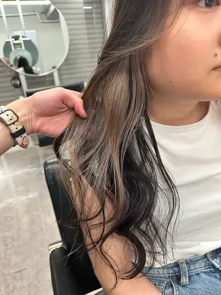 ロング カラー ✨武内凌太✨ 複雑履歴/ムラ修正のヘアスタイル