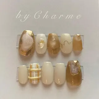 ネイル Ray. /綺麗目ニュアンスのネイルデザイン