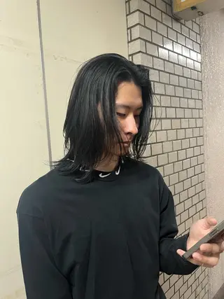 メンズ ハイトーンカラー🩶 大阪/kanonのヘアスタイル