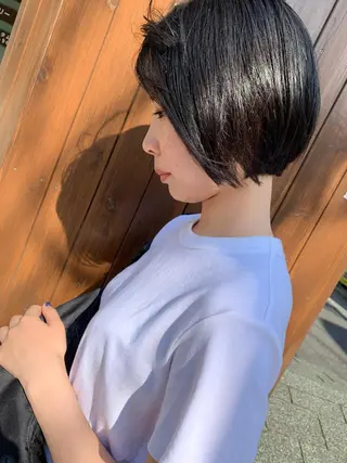 ショート カラー Hair＆ＭakeEPIC所属・hair &make EPICRUMIのヘアスタイル