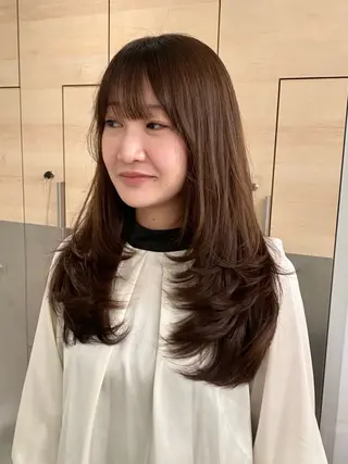 ロング sara/レイヤ ーカット【蔵前】のヘアスタイル
