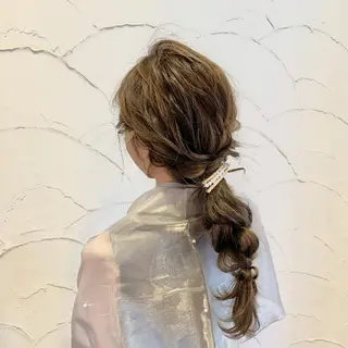 ヘアアレンジ 【店長】インナー指名 No.1戸塚優思のヘアスタイル