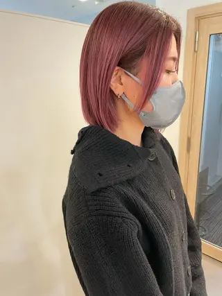 ショート カラー 大迫 江梨のヘアスタイル