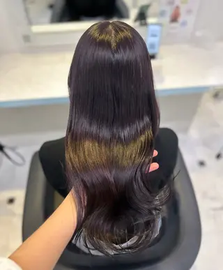 ロング *⋆꒰ঌまろやか暖色 まな🥣🪽のヘアスタイル