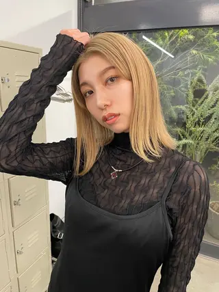 レイヤーパーマ、ボブ 小須田ゆあのヘアスタイル