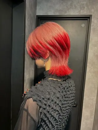 カラー メンズ 💫艶ハイトーン特化 💫佐藤望のヘアスタイル