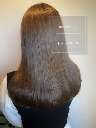 ロング カラー ヘアアレンジ topstylist 芳賀みなみのヘアスタイル