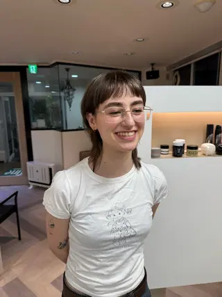 ショート カラー befine所属・石岡 政宗のヘアスタイル