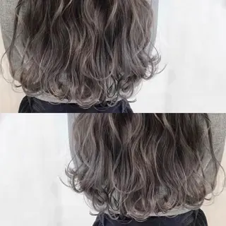 ロング カラー パーマ ヘアアレンジ tocca所属・毎月通える価格♪ 杉本真基のヘアスタイル