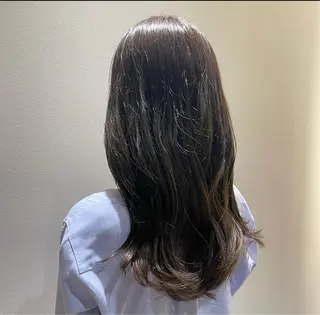 ロング カラー 骨格診断/似合わせ カットあさみななこのヘアスタイル