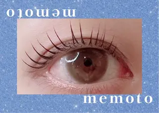 マツエク・マツパ 近鉄八尾👀🎀 memotoのマツエク・マツパデザイン