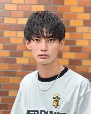 メンズ 🎖️似合わせメンズ パーマ🎖️カネキのヘアスタイル