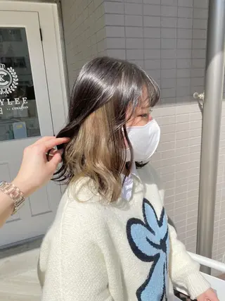 カラー 🌷柔らかクリーミー 🤍kirari🌷のヘアスタイル