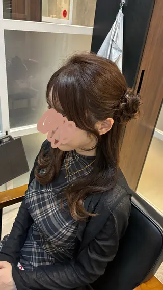 ロング DEFI所属・ブリーチ／ヘアメ募集 ʟᴇɪ.れいのヘアスタイル