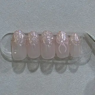 ネイル 韓国ネイル/ワンホン ネイル🎀表参道3分のネイルデザイン