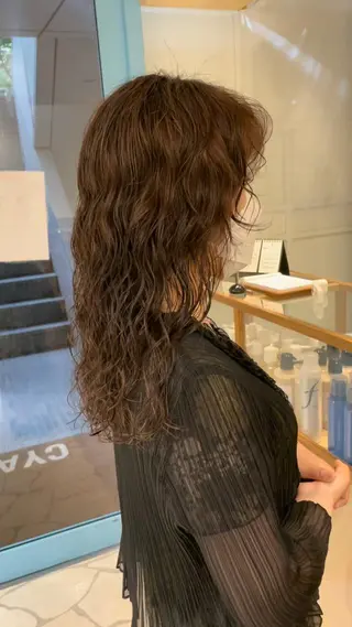 ロング 大石 陽菜のヘアスタイル