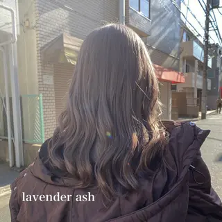 セミロング カラー ブリーチ指名 NO1🌈SAKIのヘアスタイル