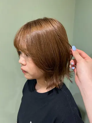 カラー 一條 乃亜のヘアスタイル