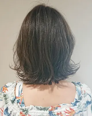 ショート カラー ✨ブリーチなし透明感 カラー✨ゆりかのヘアスタイル