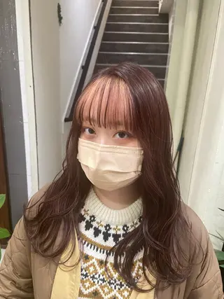 ロング nico🏁 rihoのヘアスタイル