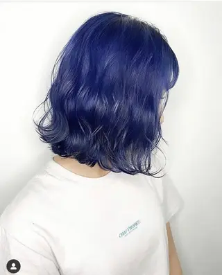 ミディアム カラー パーマ メンズ ヘアアレンジ マツエク・マツパ キッズ ネイル カラー特化サロン Eir心斎橋のヘアスタイル