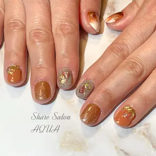ネイル Share Salon AQUA所属・n. ayakaのネイルデザイン