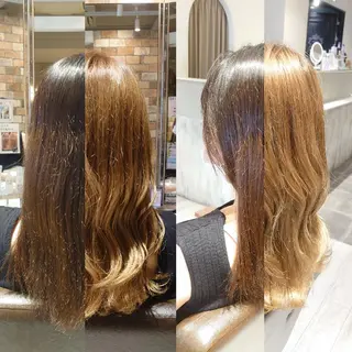 カラー ヘアアレンジ E Komo hair所属・Wow❕E Komo hair 永井一輝のヘアスタイル