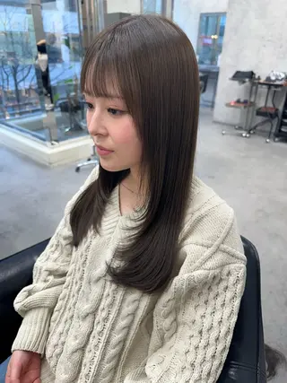 ロング カラー Misora/ボブ/ レイヤー/艶カラーのヘアスタイル