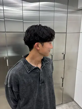 パーマ メンズ fifth 庄子愛彩のヘアスタイル